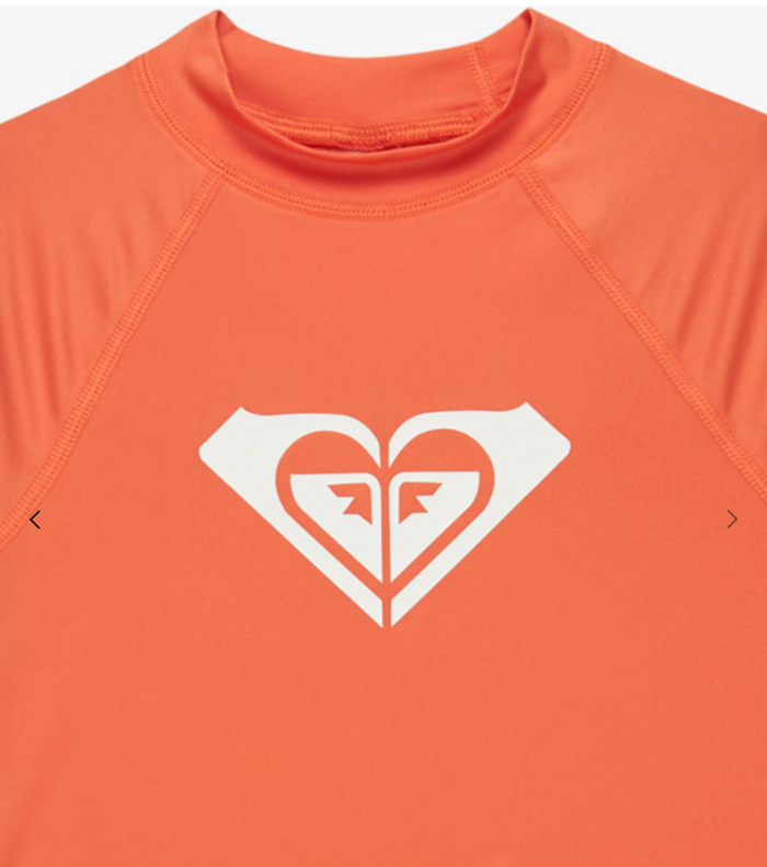 Wholehearted - Short Sleeve Rash Vest for Girls 6-16