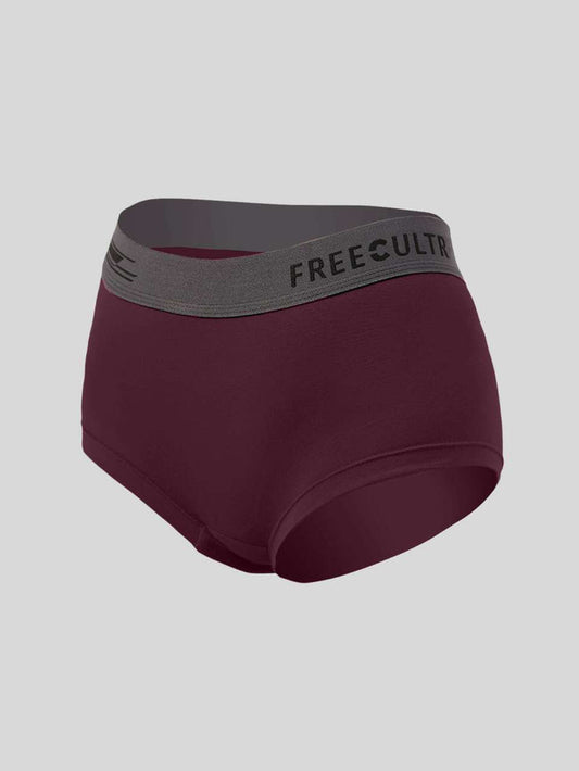 Women Micro Modal Boxer Brief (Pack of 1)