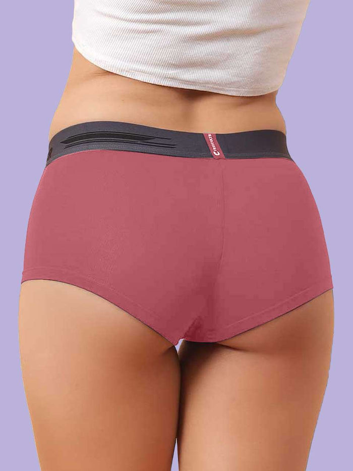 Women Micro Modal Boxer Brief (Pack of 1)