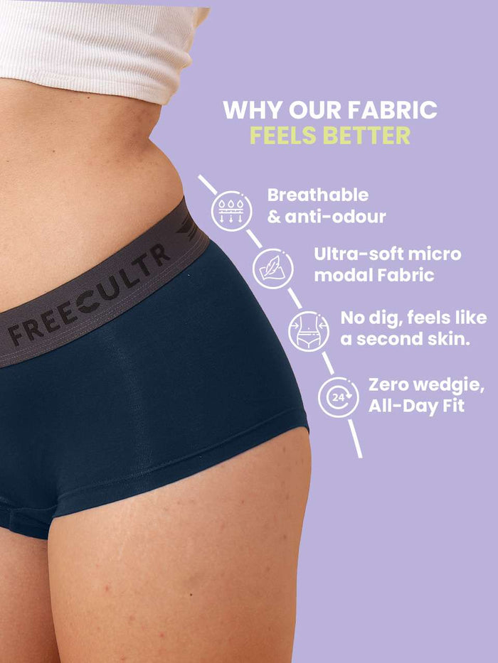 Women's Micro Modal Boxer Brief (Pack of 2)