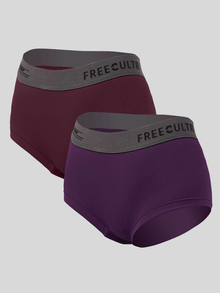 Women's Micro Modal Boxer Brief (Pack of 2)