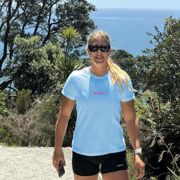 Women's Softstyle® Cotton 'Miss ICON' Surf T-Shirt