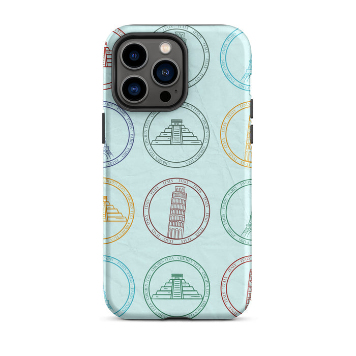 Passport stamp Iphone case