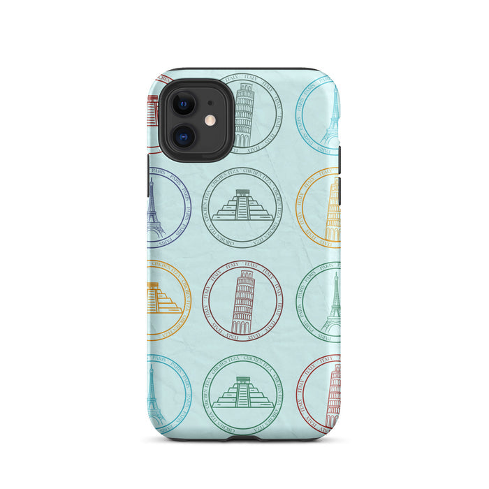 Passport stamp Iphone case