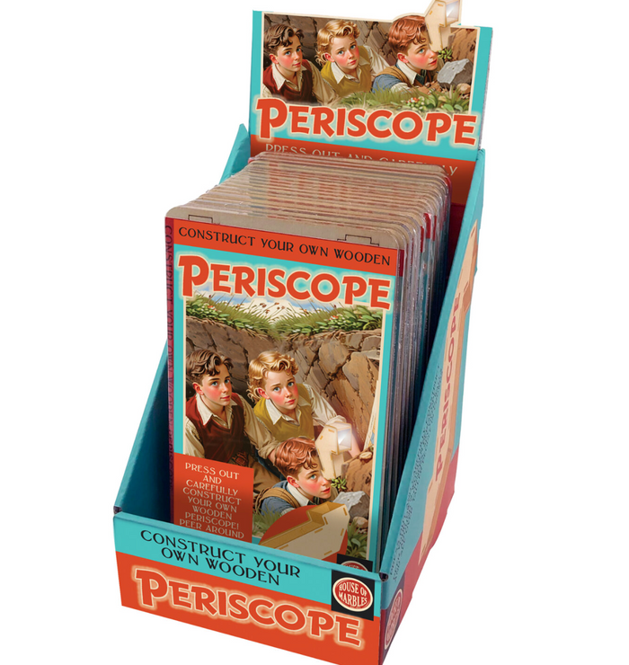 Wooden Periscope Construction Kit