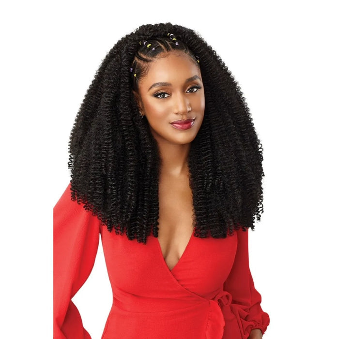 X-Pression Twisted Up Springy Bohemian Twist 16" 3x