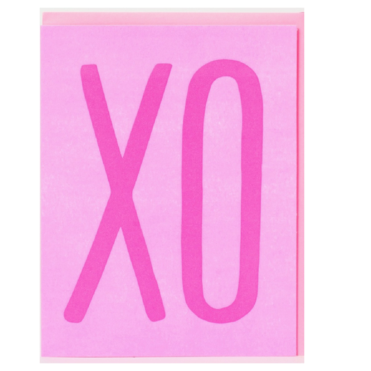 XO greeting card