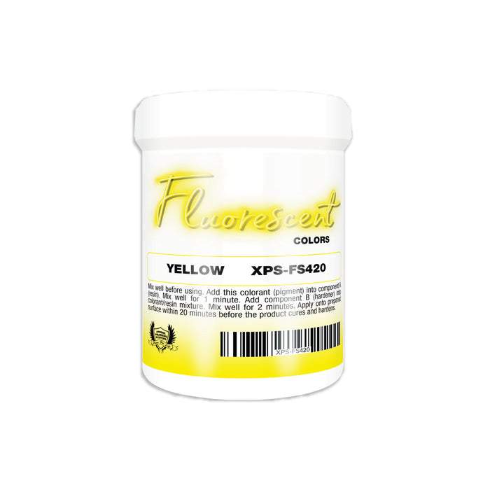 YELLOW - XPS FLOURESCENT - Epoxy Additives.