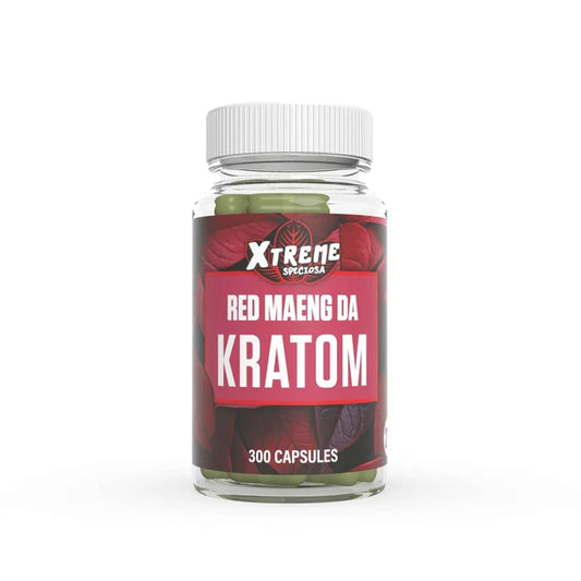 XTREME SPECIOSA RED MAENGDA KRATOM CAPSULES | 300 CT