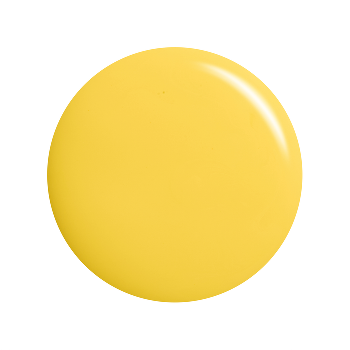 Yellow Ceramic yellow nail art liner polish color swatch