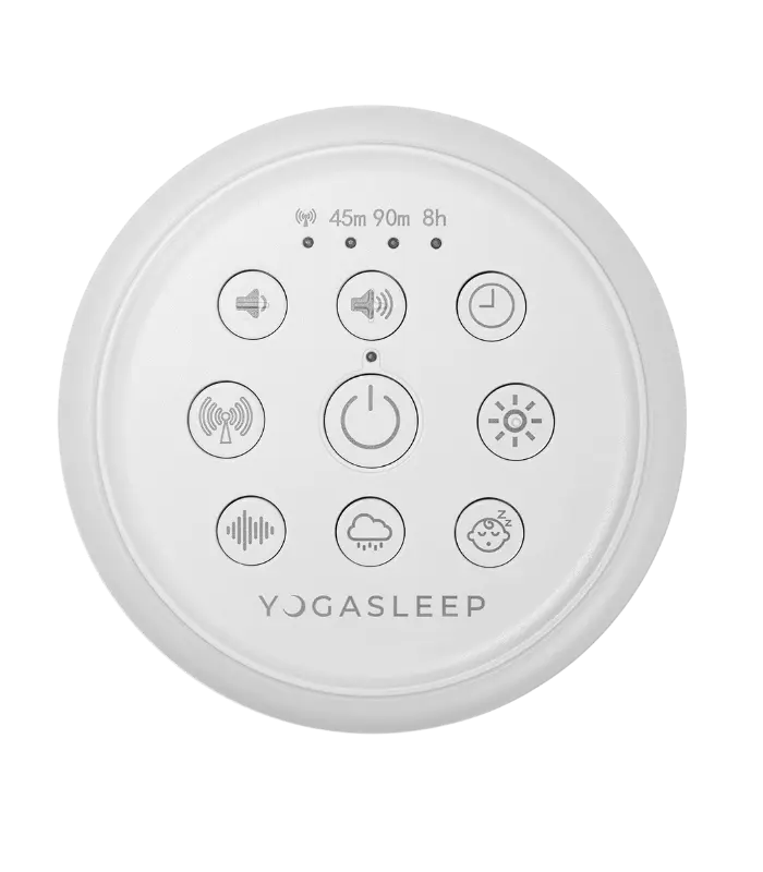 Yogasleep Duet Bluetooth White Noise Machine with adjustable night light for better sleep and soothing sounds