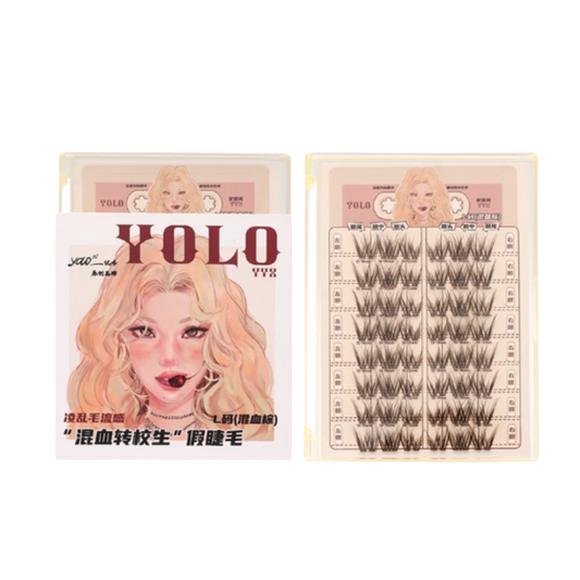 YOLO YYX Hybrid Transfer Student False Eyelashes - myernk
