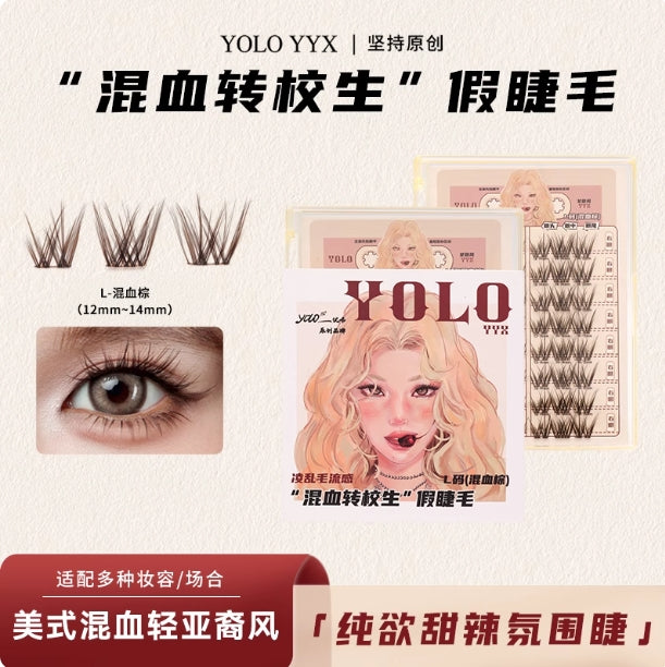 YOLO YYX Hybrid Transfer Student False Eyelashes - myernk