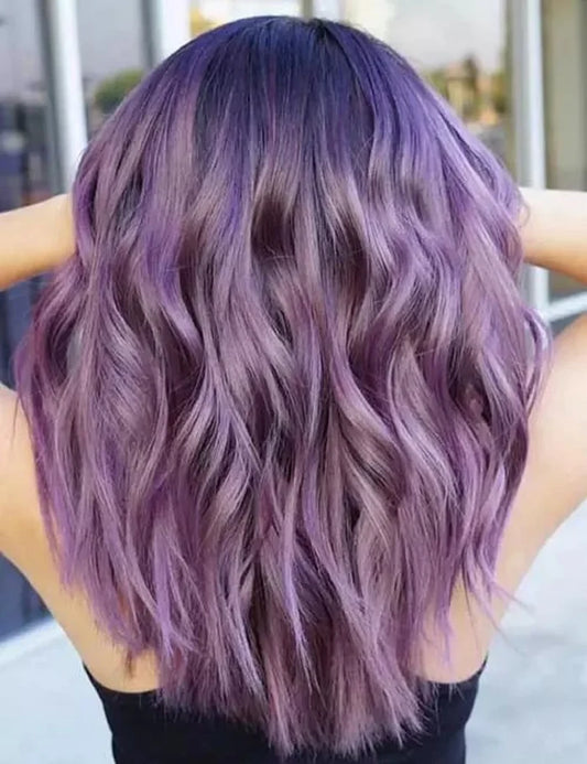 Yoorganic Permanent Hair Color Medium Violet Blonde 7/66